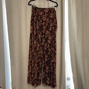 Free People Wide-Leg Flowy Pants